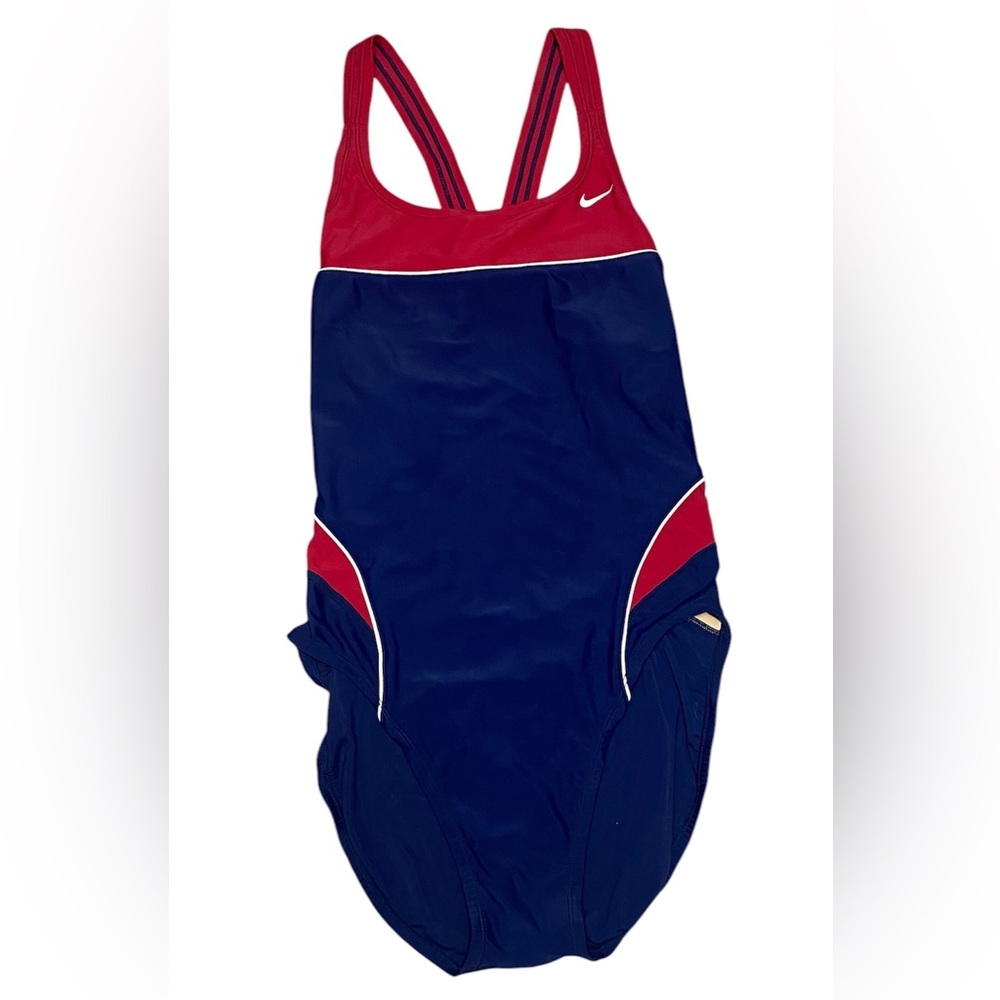 Nike Red and Blue Bodysuit One Piece